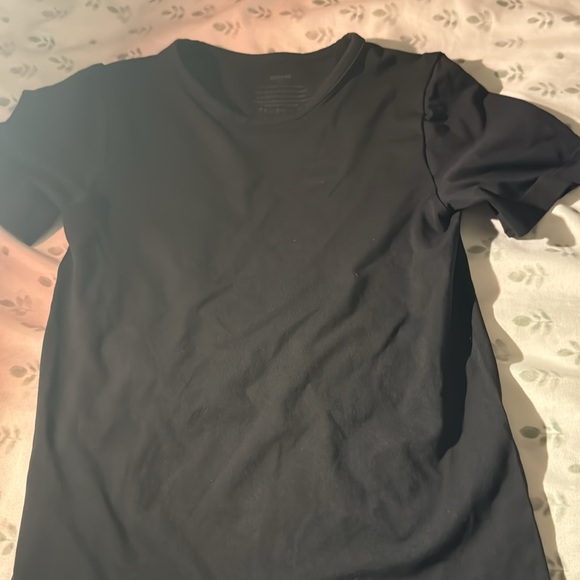 Soft smoothing t-shirt from skims in the color onyx. - Picture 3 of 4